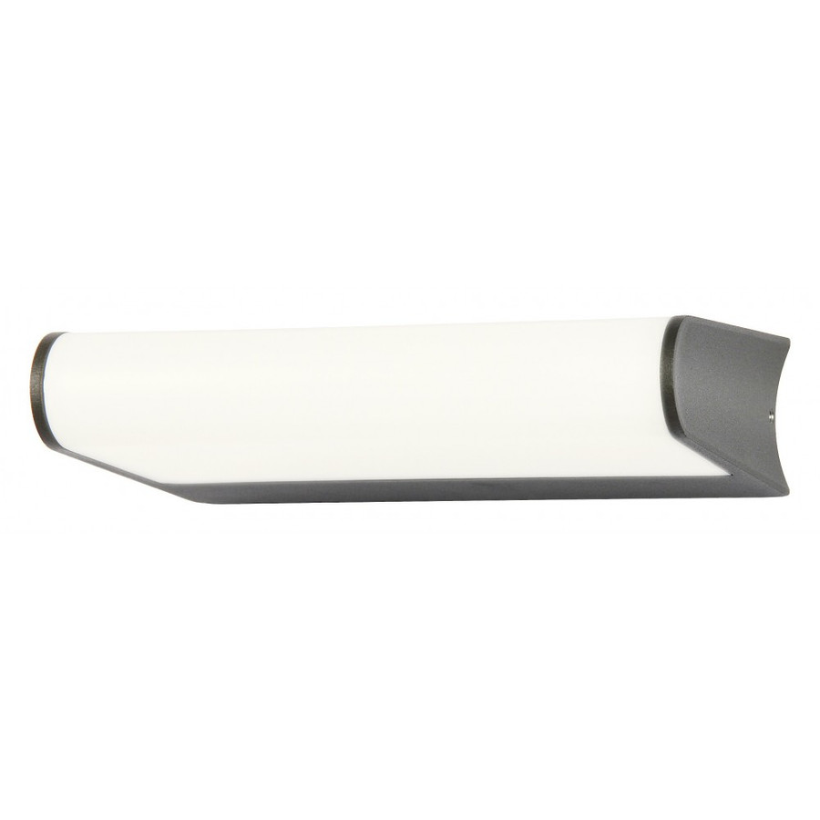 Trogir Rabalux fali lámpa 1x LED 590lm 4000K IP44 antracit, opál Trogir Rabalux fali lámpa 1x LED 590lm 4000K IP44 antracit, opál