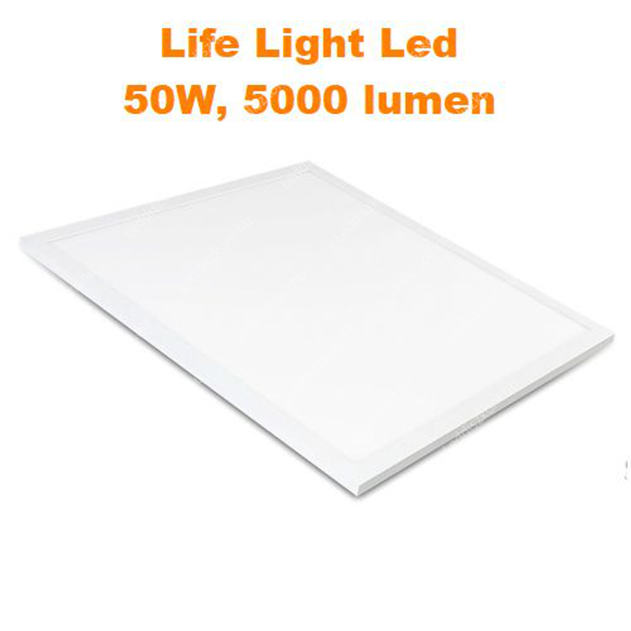 Image of LED panel világítás 50W, 3000 kelvin, 4900 lumen, 60x60x1 cm
